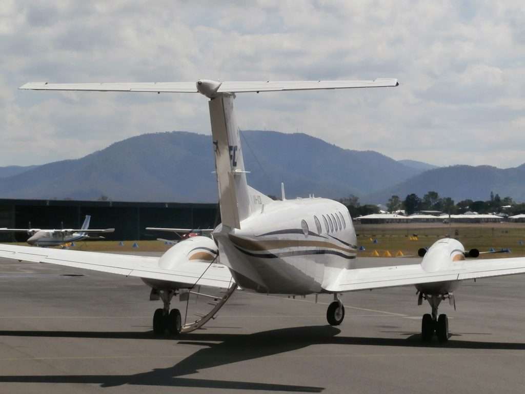 JFC Beechcraft King Air charter aircraft