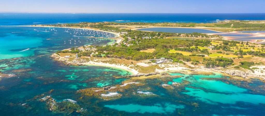 Rottnest Island is located near Fremantle and Perth